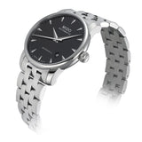 Mido Baroncelli Ii Automatic Black Dial Silver Steel Strap Watch For Men - M8600.4.18.1 Authentic Buy Shop Now