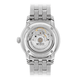 Mido Baroncelli II Automatic White Dial Silver Steel Strap Watch For Men - M8600.4.26.1 Authentic Buy Shop Now