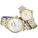 Mido Baroncelli III Automatic White Dial Two Tone Steel Strap Watch For Women - M7600.9.26.1 Authentic Buy Shop Now