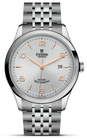 Tudor 1926 Automatic Silver Dial Silver Steel Strap Watch for Men - M91650-0001 Authentic Buy Shop Now