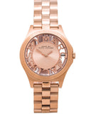 Marc Jacobs Henry Rose Gold Dial Rose Gold Steel Strap Watch for Women - MBM3293 Authentic Buy Shop Now