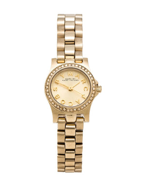 Marc Jacobs Henry Gold Dial Gold Steel Strap Watch for Women - MBM3277 Authentic Buy Shop Now