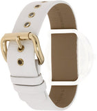 Marc Jacobs Amy White Dial White Leather Strap Watch for Women - MBM1150 Authentic Buy Shop Now