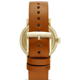Marc Jacobs Baker White Dial Brown Leather Strap Watch for Womern - MBM1316 Authentic Buy Shop Now