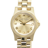 Marc Jacobs Henry Dinky Gold Dial Gold Steel Strap Watch for Women - MBM3199 Authentic Buy Shop Now