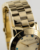 Marc Jacobs Amy Dexter Gold Dial Gold Steel Strap Watch for Women - MBM3215 Authentic Buy Shop Now