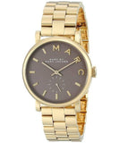 Marc Jacobs Baker Grey Dial Gold Steel Strap Watch for Women - MBM3281 Authentic Buy Shop Now