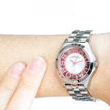 Marc Jacobs Henry Silver Dial Silver Steel Strap Watch for Women - MBM3294 Authentic Buy Shop Now
