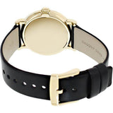 Marc Jacobs Fergus Black Dial Black Leather Strap Watch for Women - MBM8651 Authentic Buy Shop Now