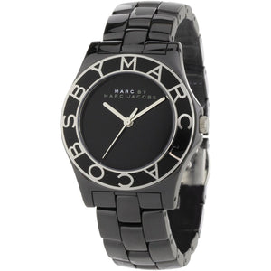 Marc Jacobs Black Dial Black Ceramic Strap Watch for Women - MBM9501 Authentic Buy Shop Now