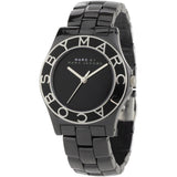 Marc Jacobs Black Dial Black Ceramic Strap Watch for Women - MBM9501 Authentic Buy Shop Now