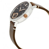 Fossil The Commuter Twist Black Dial Brown Leather Strap Watch for Men - ME1165 Authentic Buy Shop Now