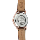 Fossil Townsman Beige Dial Brown Leather Strap Watch for Men - ME3105 Authentic Buy Shop Now
