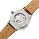 Fossil Townsman Automatic Blue Dial Brown Leather Strap Watch for Men - ME3110 Authentic Buy Shop Now