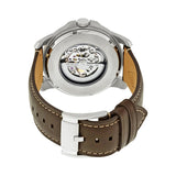 Fossil Grant Automatic Skeleton Black Dial Brown Leather Strap Watch for Men - ME3100 Authentic Buy Shop Now
