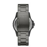 Fossil Bronson Automatic Skeleton Black Dial Grey Steel Strap Watch for Men - ME3255 Authentic Buy Shop Now
