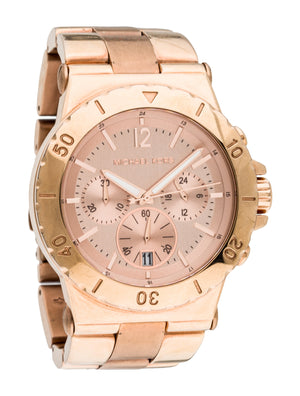 Michael Kors Dylan Rose Gold Dial Rose Gold Steel Strap Watch for Women - MK5314 Authentic Buy Shop Now