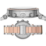 Michael Kors Parker White Dial Two Tone Steel Strap Watch for Women - MK5820 Authentic Buy Shop Now