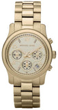 Michael Kors Runway Gold Dial Gold Stainless Steel Strap Watch for Women - MK5055 Authentic Buy Shop Now