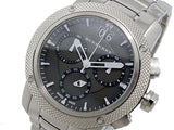 Burberry Utilitarian Chronograph Black Dial Silver Steel Strap Watch For Men - BU9800 Authentic Buy Shop Now