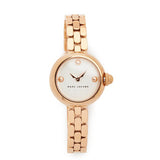 Marc Jacobs Courtney White Dial Rose Gold Steel Strap Watch for Women - MJ3458 Authentic Buy Shop Now
