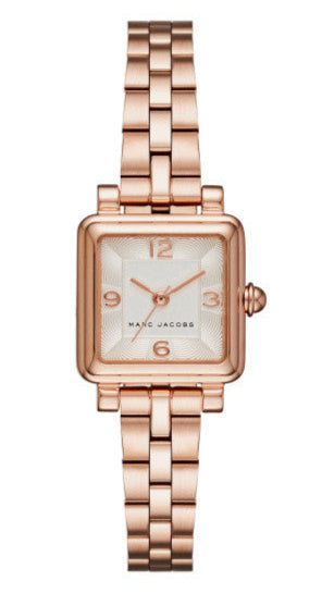 Marc Jacobs Vic Silver Dial Rose Gold Steel Strap Watch for Women - MJ3530 Authentic Buy Shop Now