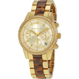 Michael Kors Ritz Gold Dial Two Tone Steel Strap Watch for Women - MK6322 Authentic Buy Shop Now