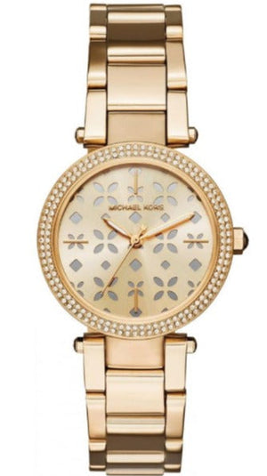 Michael Kors Parker Gold Dial Gold Steel Strap Watch for Women - MK6469 Authentic Buy Shop Now