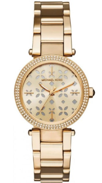 Michael Kors Parker Gold Dial Gold Steel Strap Watch for Women - MK6469 Authentic Buy Shop Now