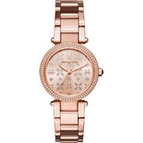 Michael Kors Parker Rose Gold Dial Steel Strap Watch for Women - MK6470 Authentic Buy Shop Now