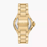 Michael Kors Camille Three-Hand Crystals Gold Dial Gold Steel Strap Watch for Women - MK1067 Authentic Buy Shop Now