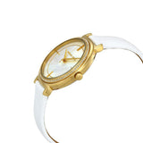 Michael Kors Cinthia Mother of Pearl Dial White Leather Strap Watch for Women - MK2662 Authentic Buy Shop Now