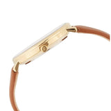 Michael Kors Pyper Quartz Silver Dial Brown Leather Watch For Women - MK2740 Authentic Buy Shop Now