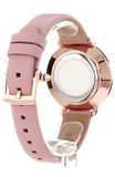 Michael Kors Pyper Analog White Dial Pink Leather Strap Watch For Women - MK2803 Authentic Buy Shop Now