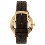 Michael Kors Pyper Quartz Silver Dial Brown Leather Strap Watch For Women - MK2857 Authentic Buy Shop Now