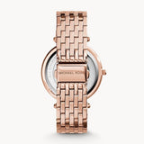 Michael Kors Darci Rose Gold Dial with Diamonds Rose Gold Stainless Steel Strap Watch for Women - MK3192 Authentic Buy Shop Now