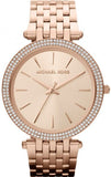Michael Kors Darci Rose Gold Dial with Diamonds Rose Gold Stainless Steel Strap Watch for Women - MK3192 Authentic Buy Shop Now