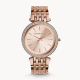 Michael Kors Darci Rose Gold Dial with Diamonds Rose Gold Stainless Steel Strap Watch for Women - MK3192 Authentic Buy Shop Now