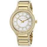Michael Kors Kerry Mother of Pearl Dial Gold Steel Strap Watch for Women - MK3312 Authentic Buy Shop Now