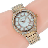 Michael Kors Kerry Mother of Pearl Dial Rose Gold Steel Strap Watch for Women - MK3313 Authentic Buy Shop Now