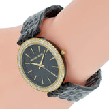 Michael Kors Darci Black Dial Black Steel Strap Watch for Women - MK3322 Authentic Buy Shop Now