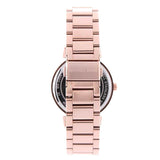 Michael Kors Catlin Black Dial Rose Gold Steel Strap Watch for Women - MK3339 Authentic Buy Shop Now