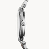 Michael Kors Darci Purple Dial Two Tone Steel Strap Watch for Women - MK3353 Authentic Buy Shop Now