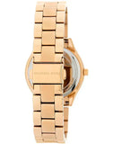 Michael Kors Slim Runway Gold Dial Gold Steel Strap Watch For Women - MK3456 Authentic Buy Shop Now