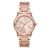 Michael Kors Hartman Rose Gold Dial Rose Gold Steel Strap Watch For Women - MK3491 Authentic Buy Shop Now