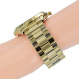 Michael Kors Slim Runway Gold Dial Gold Steel Strap Watch for Women - MK3590 Authentic Buy Shop Now