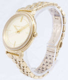Michael Kors Cinthia Quartz Gold Dial Gold Steel Strap Watch For Women - MK3681 Authentic Buy Shop Now
