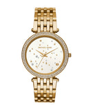 Michael Kors Darci White Dial Gold Steel Strap Watch for Women - MK3727 Authentic Buy Shop Now