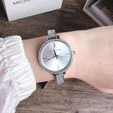 Michael Kors Jaryn Quartz Silver Dial Silver Steel Strap Watch For Women - MK3783 Authentic Buy Shop Now