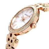 Michael Kors Darci Analog Mother of Pearl Dial Rose Gold Steel Strap Watch For Women - MK3832 Authentic Buy Shop Now